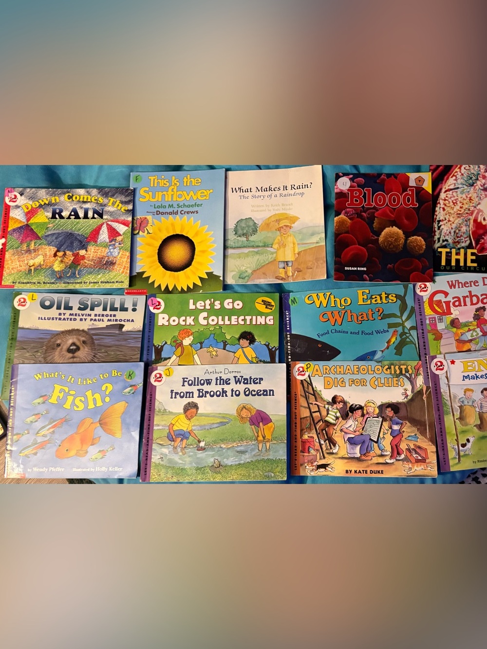 Assorted Kids Educational Science Picture Books - 14 softcovers